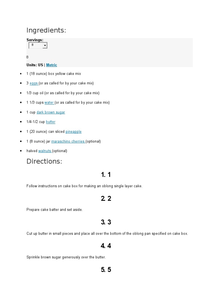 Cake | PDF | Cakes | Butter