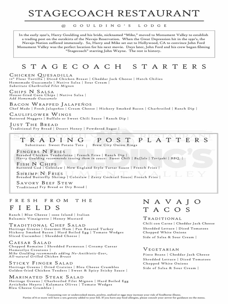 All Day Menu Website | PDF
