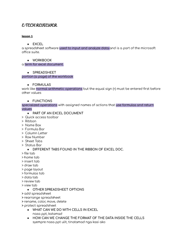 Unit 2 e Tech | PDF