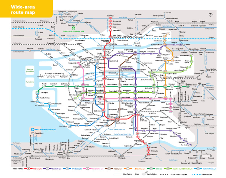p72-73 - map - TrainRoute - デジタルブック osaka railway map | PDF