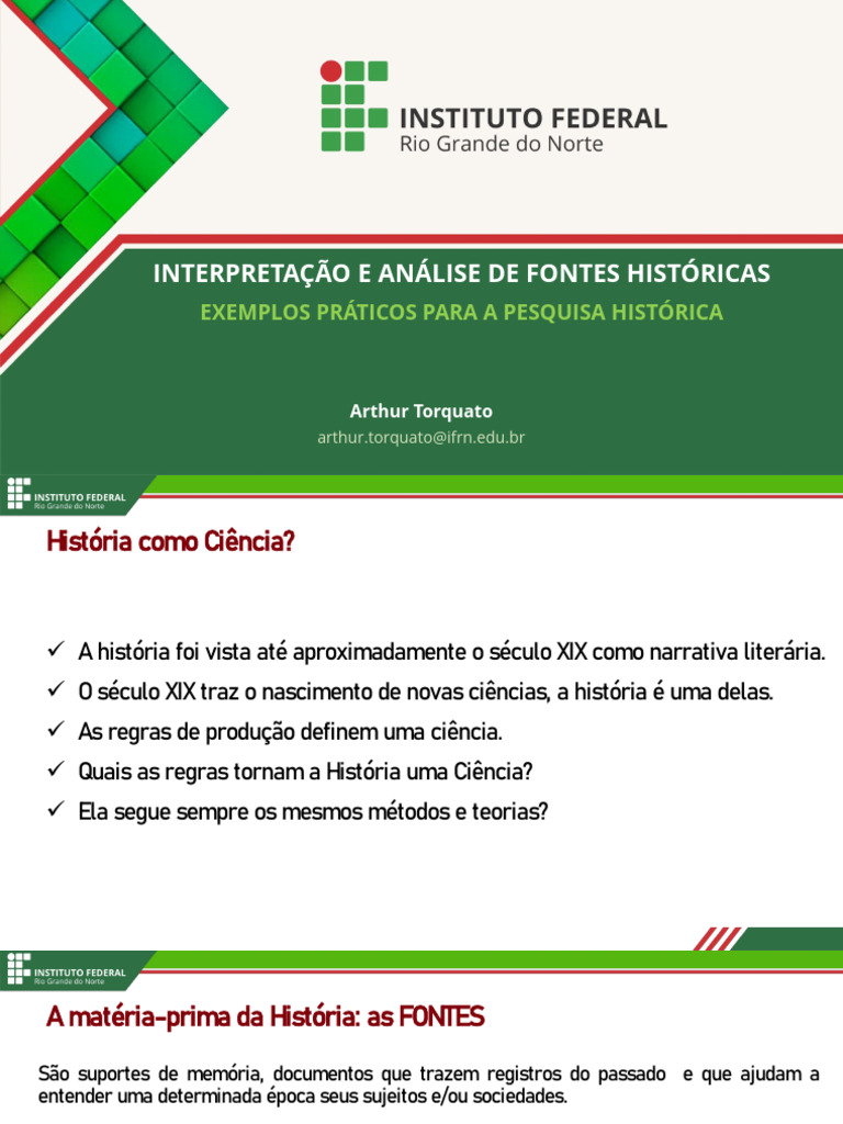 Oficina de Pesquisa Histórica | PDF