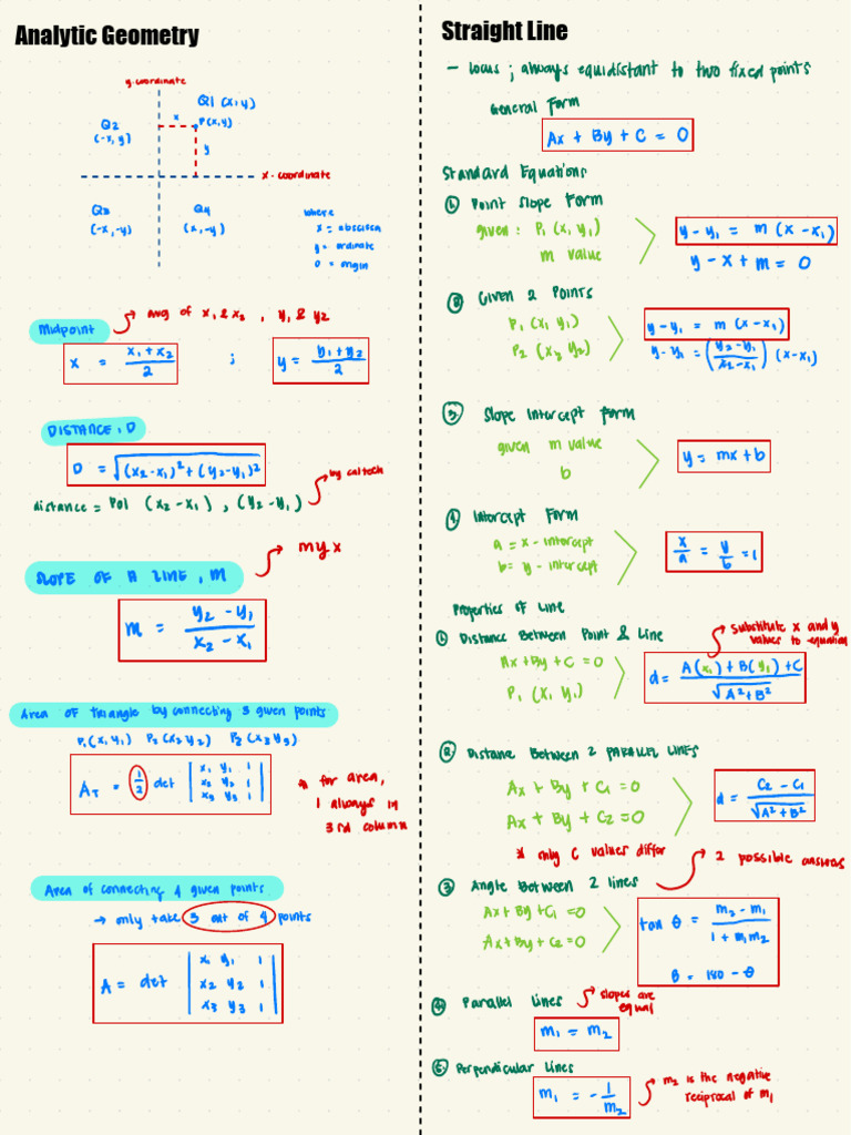 MT Straight Lines | PDF