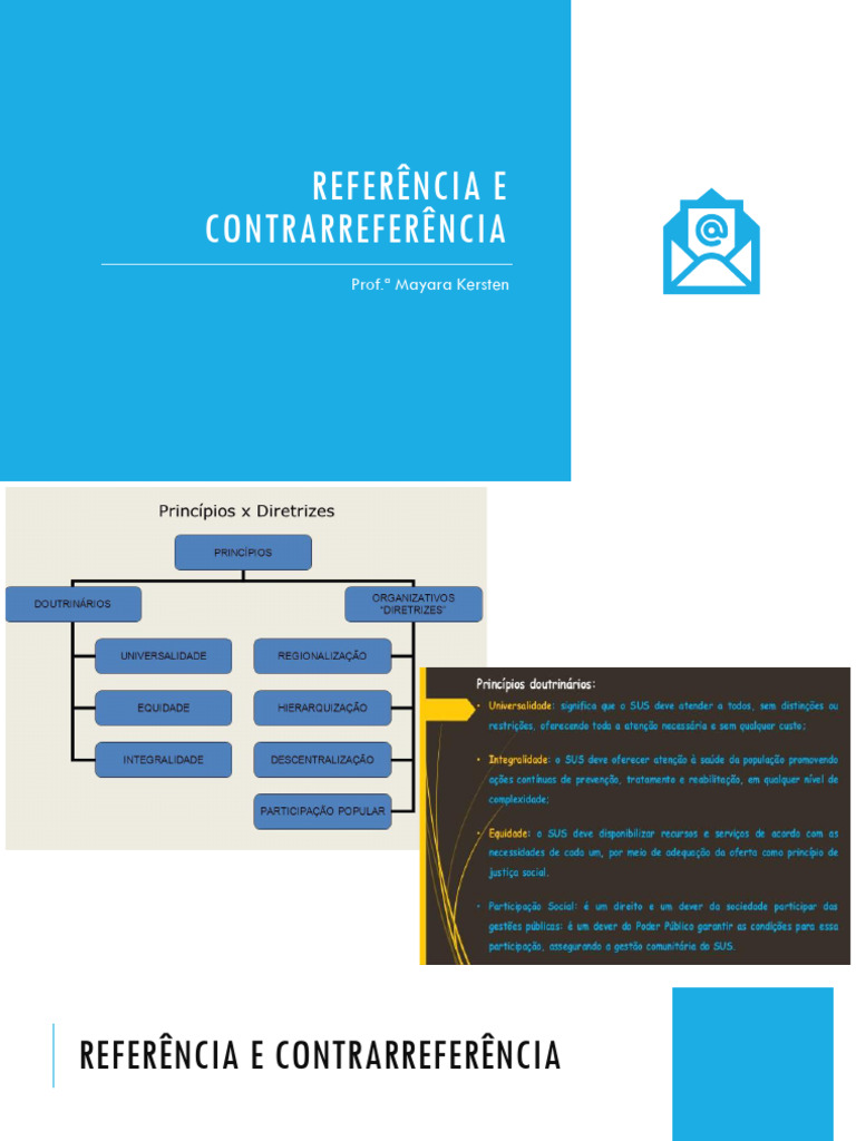 REFERÊNCIA E CONTRARREFERÊNCIA | PDF