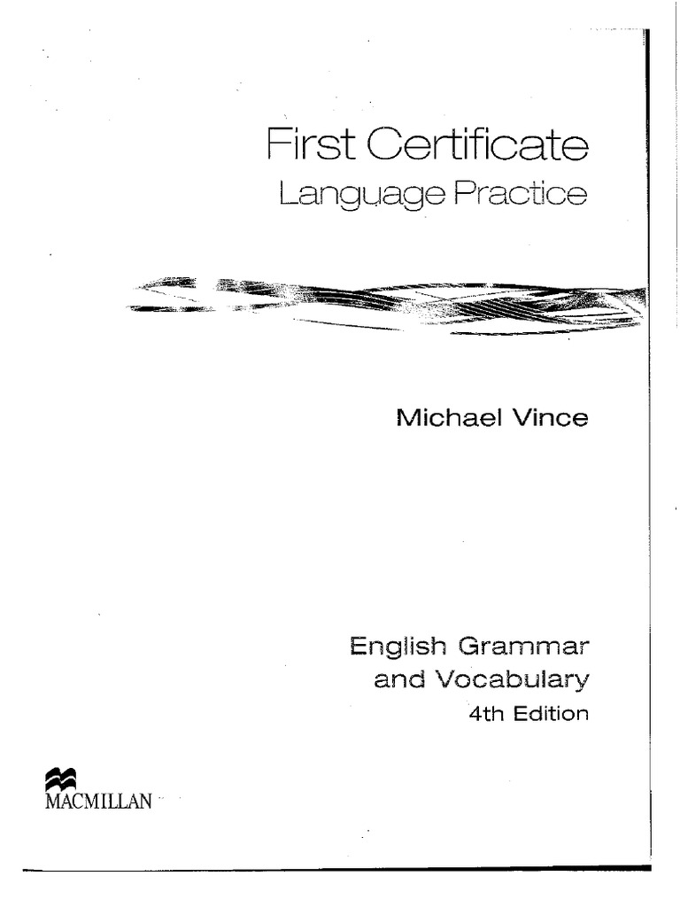 1vince Michael First Certificate Language Practice Compressed | PDF