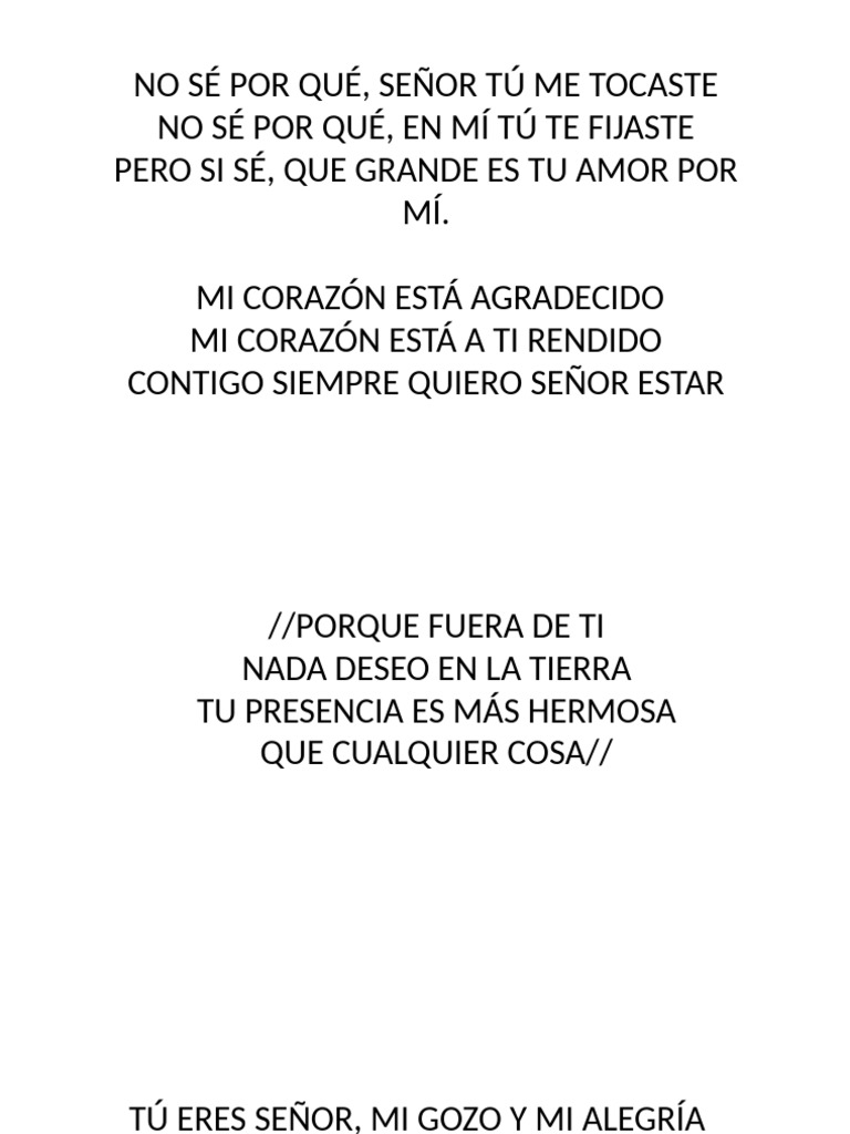 Nada De Ti Nada De Mi