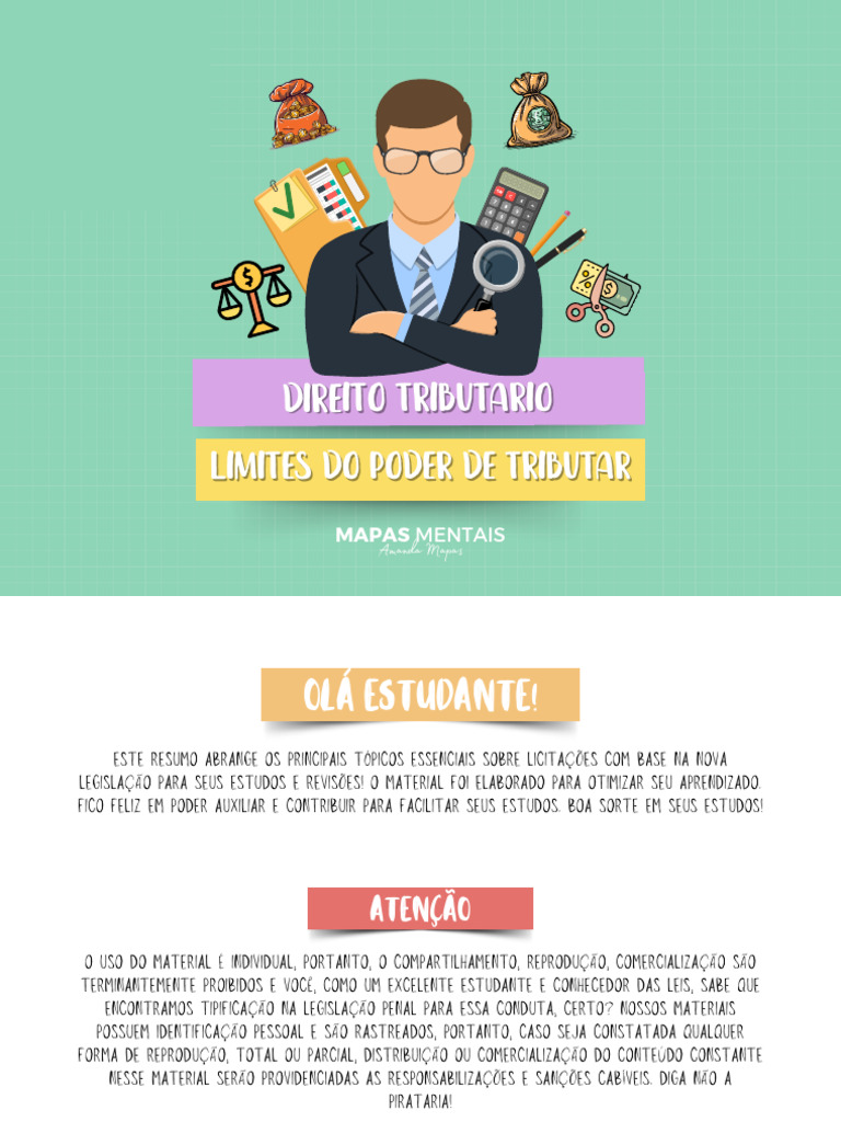 Limites Do Poder Tributar - Ok | PDF
