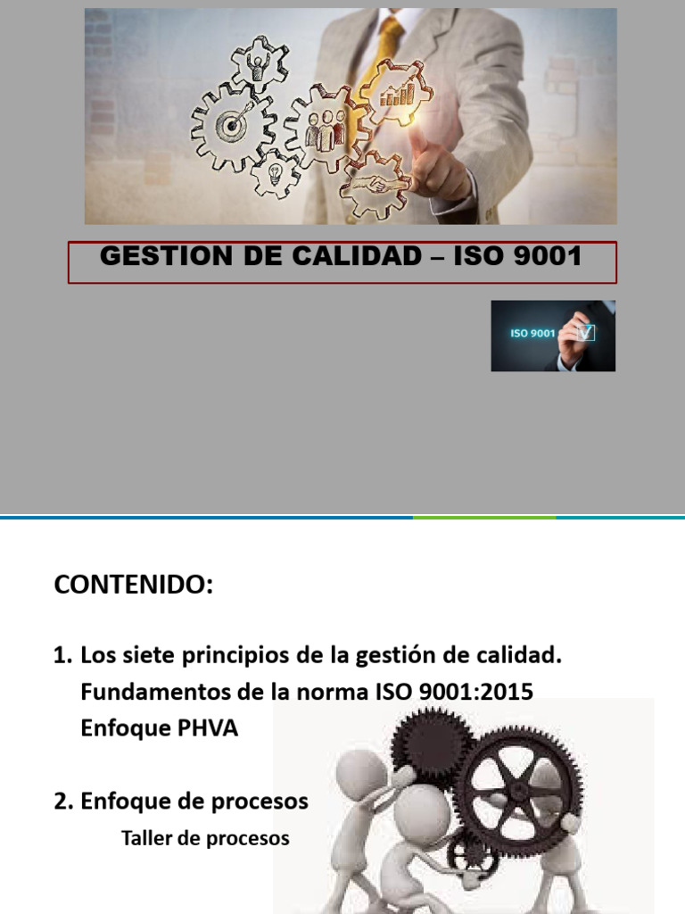 Gestión de La Calidad - Sesión Norma ISO | PDF