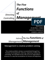 Functions of Management