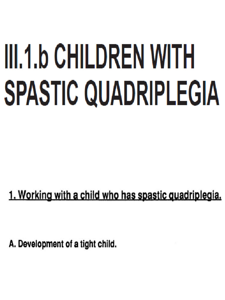 Children With SQ CP 2 | PDF