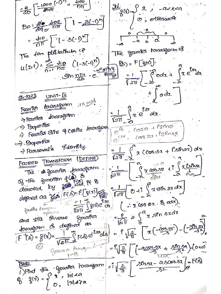 Maths Unit 4 5 | PDF