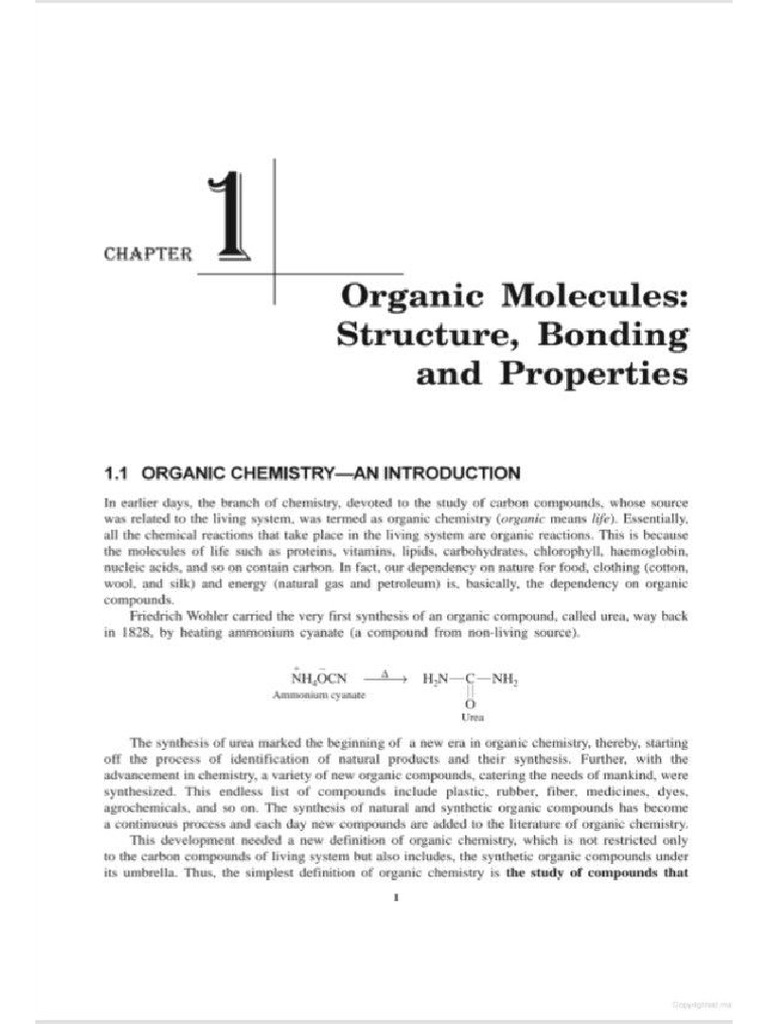 Organic Chemistry by Mehta and Mehta 1st Chapter | PDF
