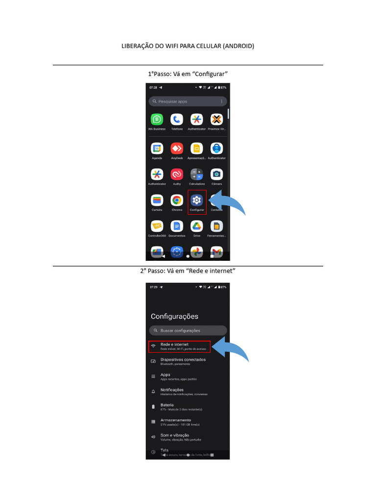 Libera o do wifi para celular android pdf