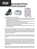 Download Tips Membeli Printer Untuk Kertas A3 by daroh SN77550775 doc pdf