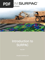 Surpac Introduction Tutorial