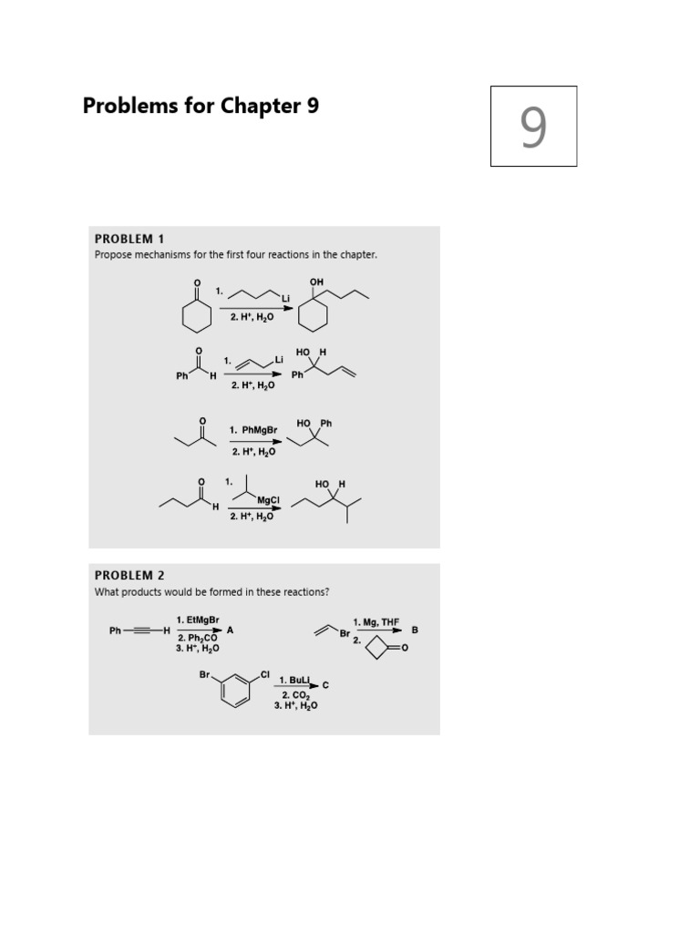 Chapter 9 Problems | PDF