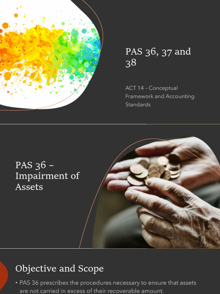 W10 PAS 36 37 and 38 | PDF