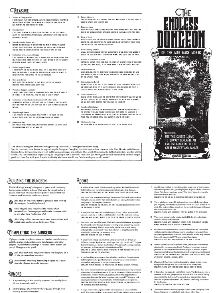 Endless dungeon printv1 compressed pdf
