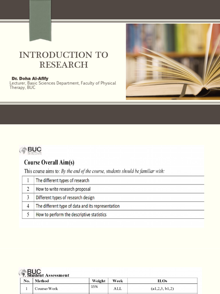 Introduction to Research Fundamentals | PDF | Methodology | Scientific ...