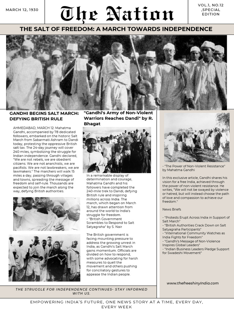 The Salt March | PDF