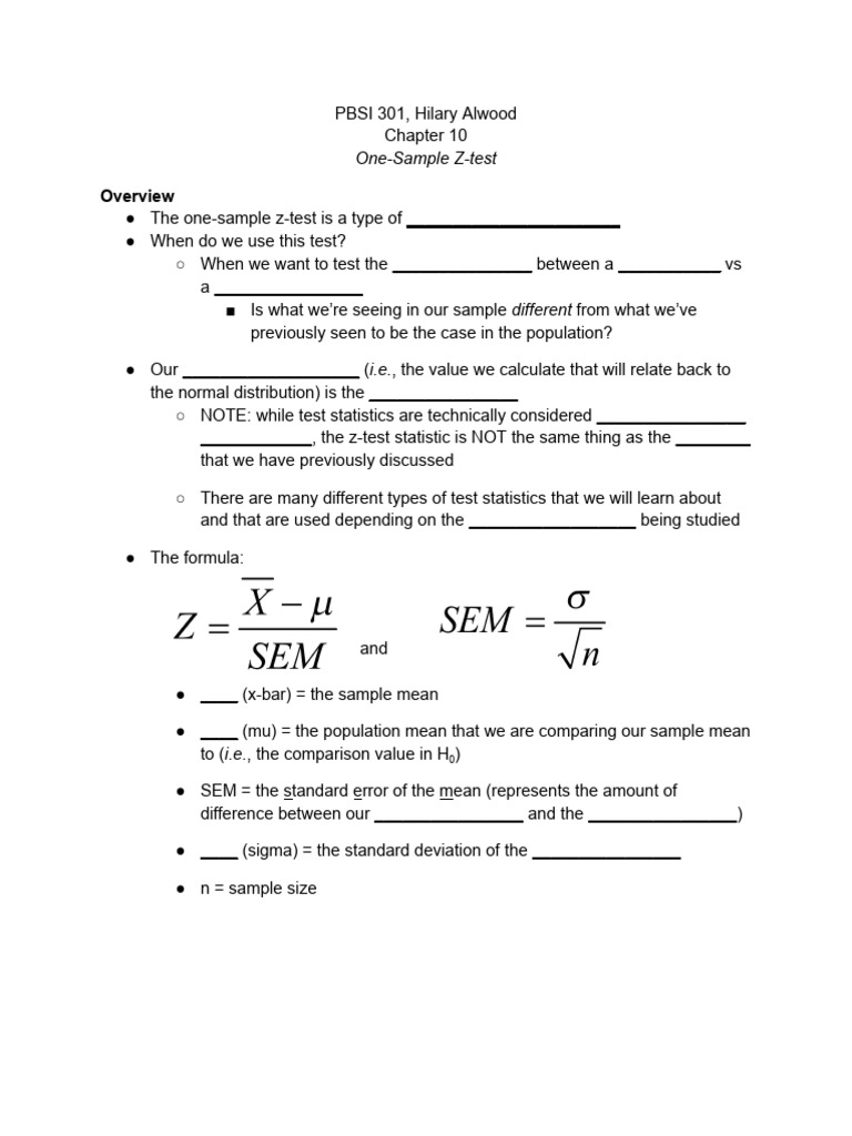 301 - ch10 Notes | PDF