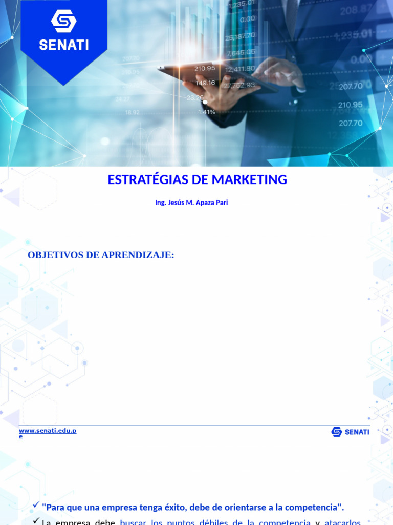 s7 - Estrategias de Marketing | PDF | Mercado (economía) | Business