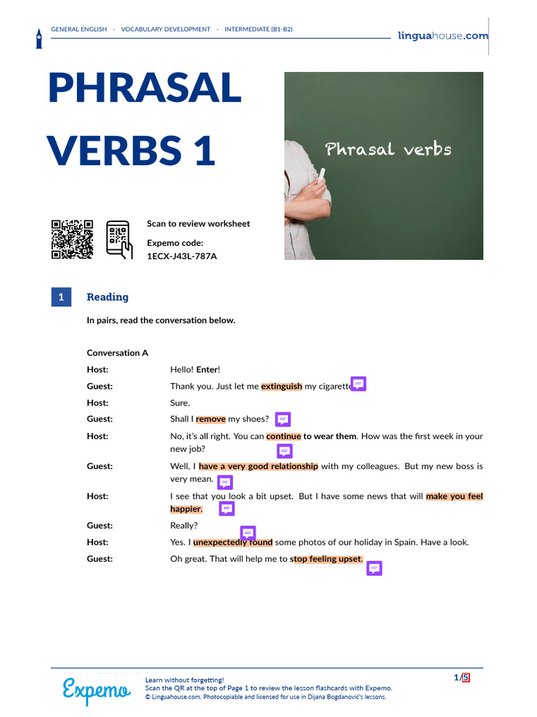 Phrasal Verbs Pdf
