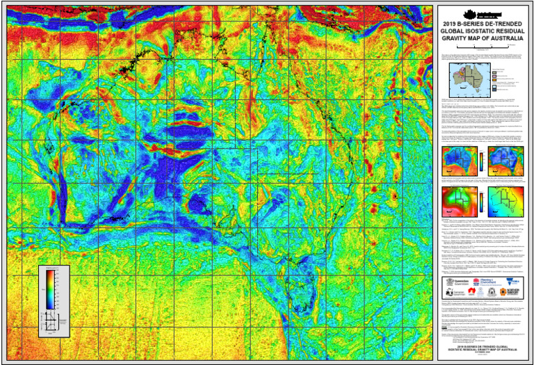 Map Gravity Australia | PDF