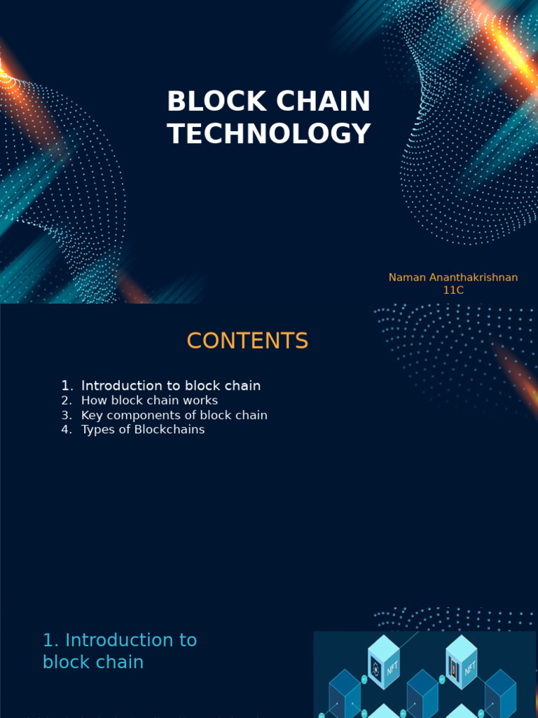 Block Chain Technology | PDF