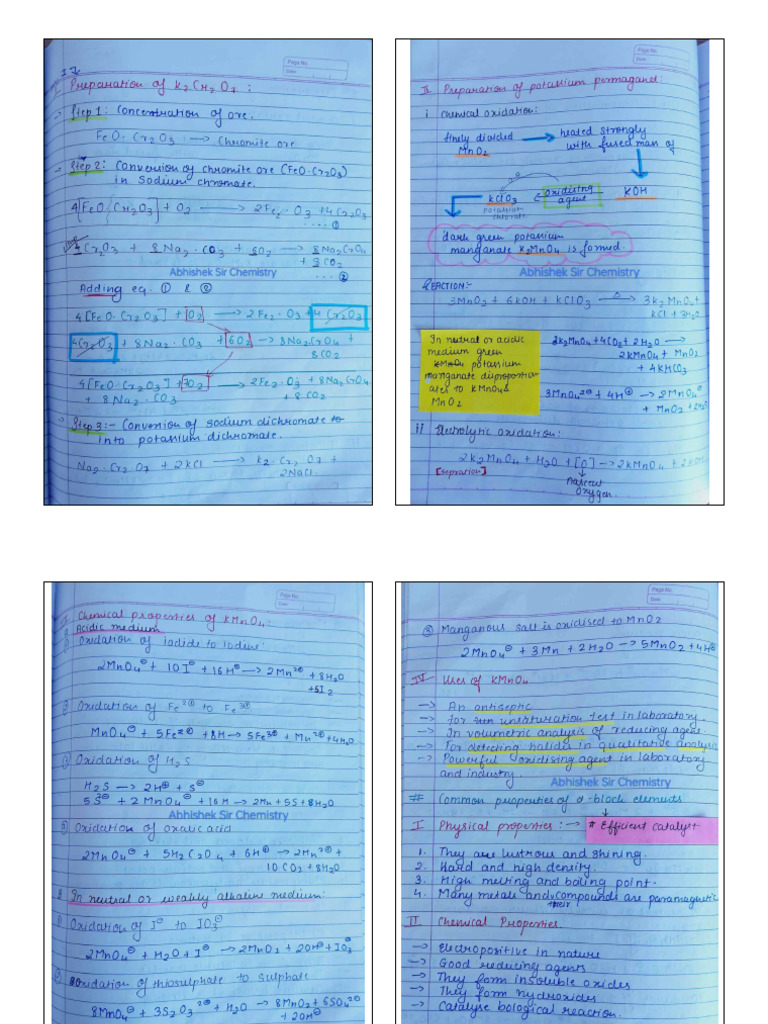 Tranistion and inner transition elements converted 7 15 pdf