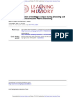 Jason L. Rogers and Raymond P. Kesner- Cholinergic Modulation of the Hippocampus During Encoding and Retrieval of Tone/Shock-Induced Fear Conditioning