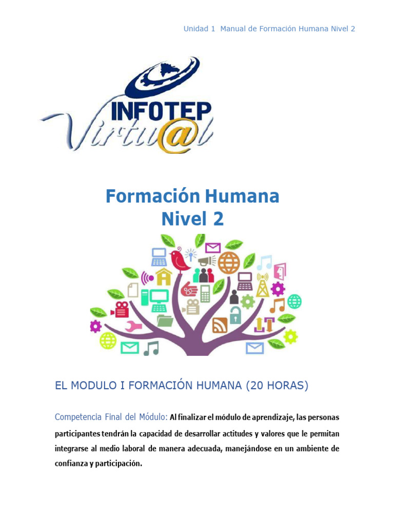 Guía de Formacion Humana Nivel 2 | PDF | Salario | Autoestima