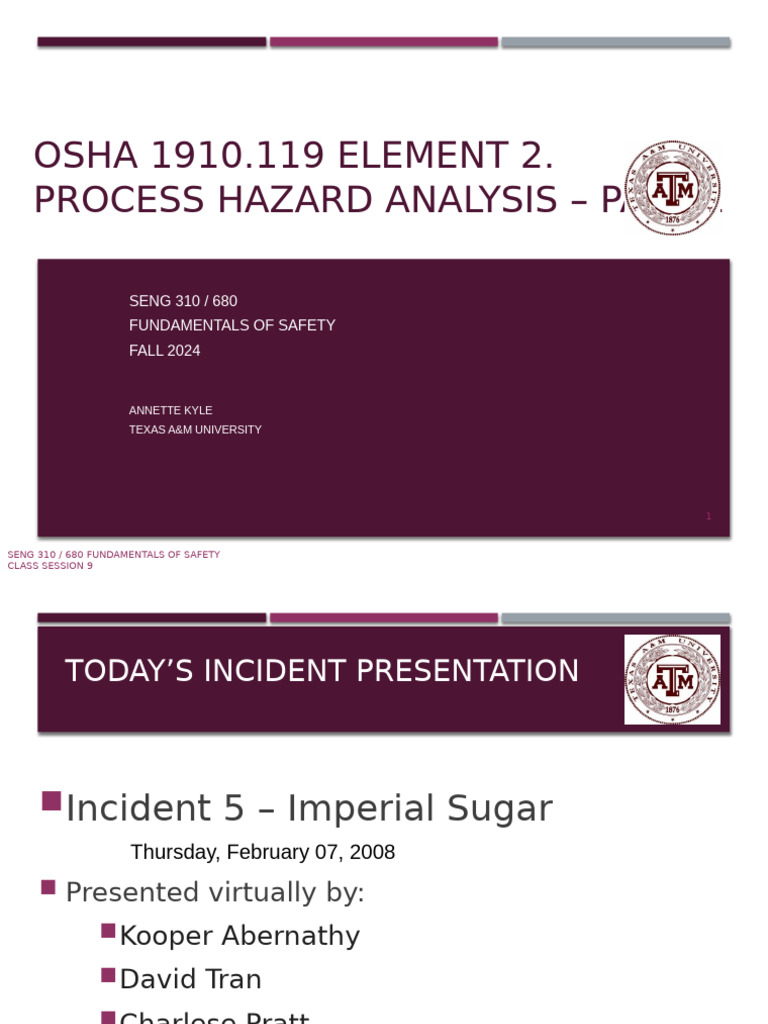2024 Session 9 PP | PDF | Occupational Safety And Health Administration ...