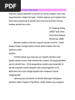 Surat Kiriman Rasmi Permohonan Mengadakan Lawatan Sambil 
