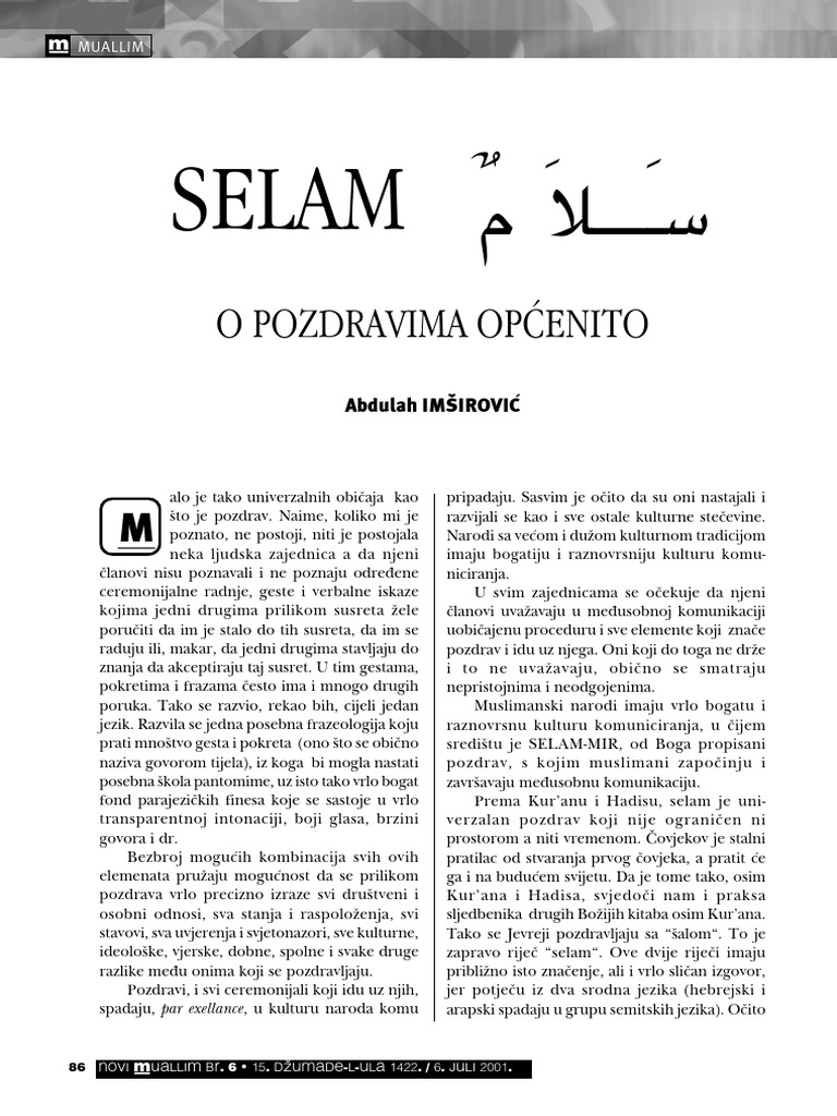 selam | PDF