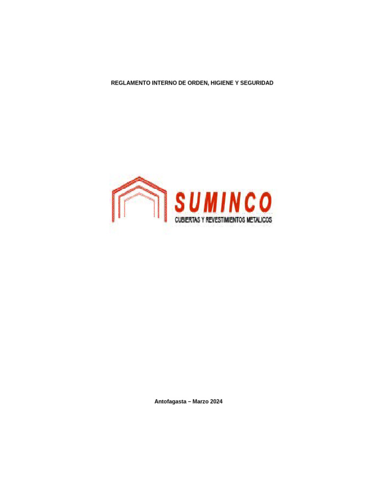 Reglamento Interno para Imprimir 2024 | PDF
