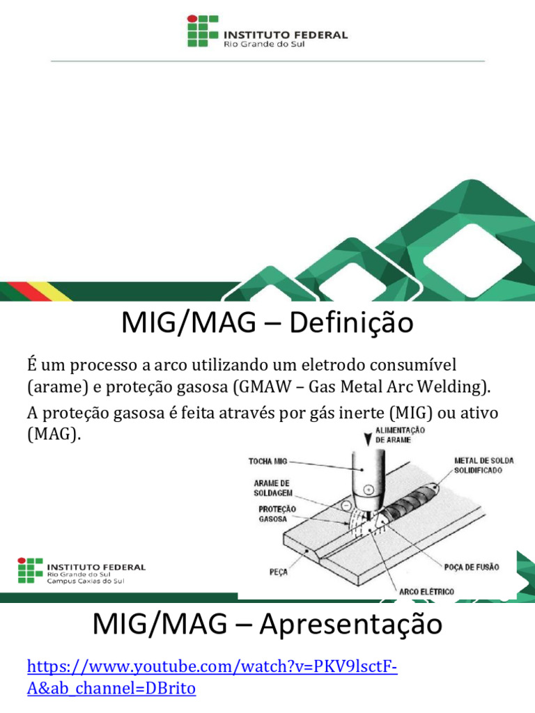Aula 5 - Soldagem MIG-MAG | PDF