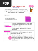 Download Tissue Paper Flowers Craft by Haha Sama SN77559551 doc pdf