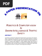 Robotics and Computer Vision in Swarm Intelligence and Traffic Safety