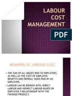 Labour Cost Management