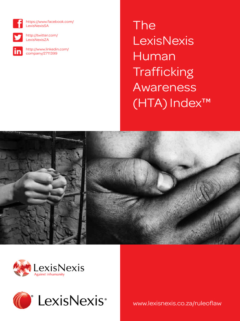 2014 - Report - LexisNexis Human Trafficking Awareness Index | PDF