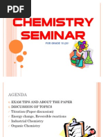 Chemistry Seminar