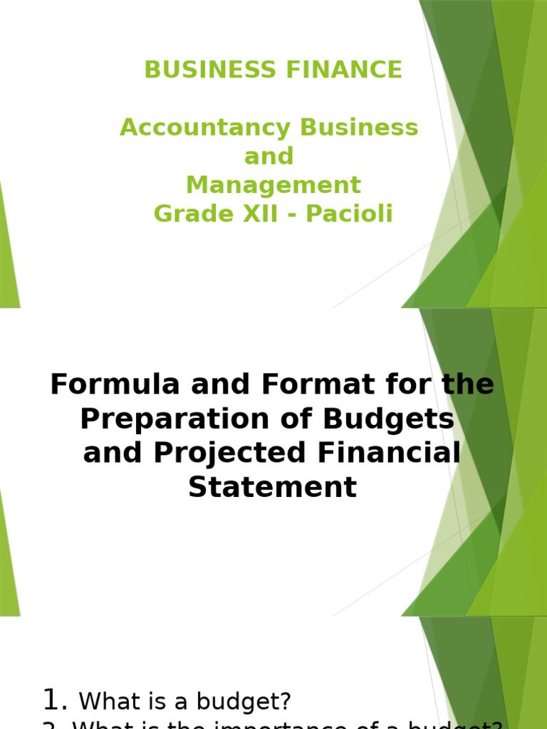 Business Finance Lesson5 | PDF