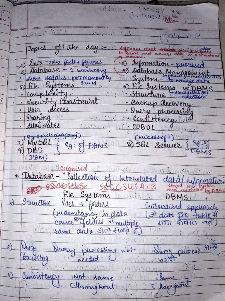 DBMS Notes Compressed | PDF
