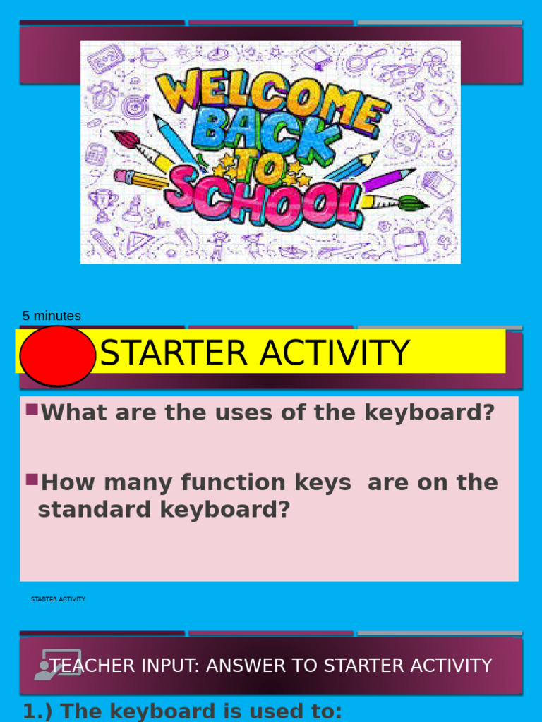 Keyboarding Skills: Touch Typing Basics | PDF | Computer Keyboard ...
