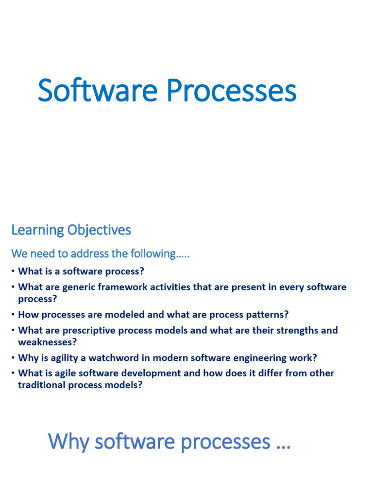 Understanding Software Processes and Models | PDF | Software ...