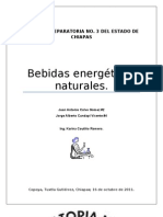 Bebidas energéticas naturales