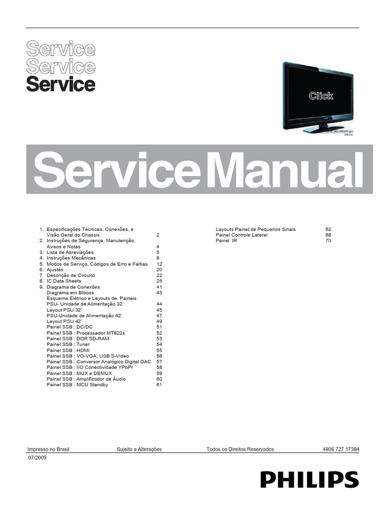 Télécommande Neuve Pour Téléviseurs Philips 32PFL3404 - Compatible Avec Plusieurs Modèles