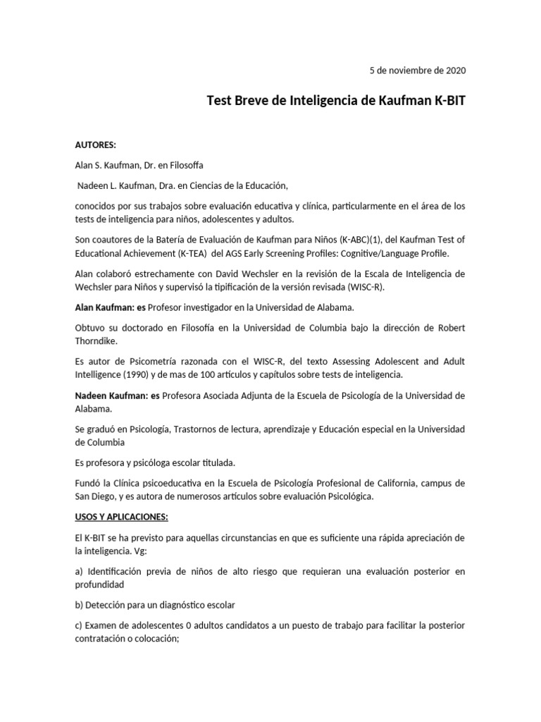 K Bit | PDF