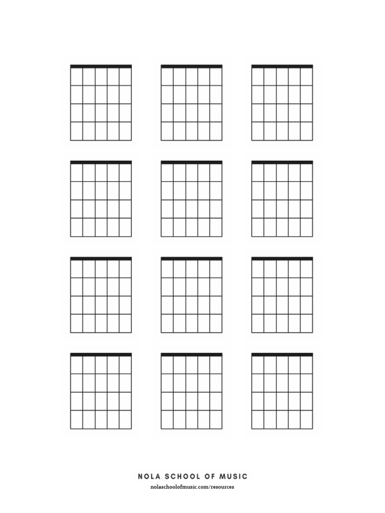 Blank Guitar Chord Charts 15135936 PDF
