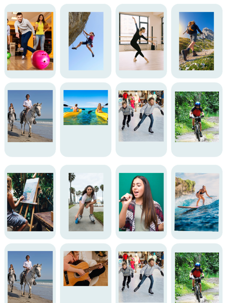 Colorful Daily Routine Activities Flashcards | PDF